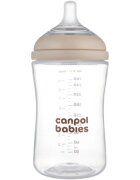 Canpol babies Natural Shape antikólikás cumisüveg 3m+ 1 db