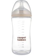 Canpol babies Natural Shape antikólikás cumisüveg 6m+ 1 db