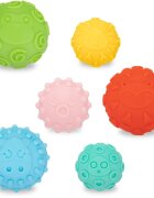 Canpol babies Sensory balls puha szenzoros labdák 6 db