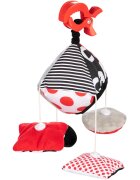 Canpol babies Sensory kontrasztos függőjáték csattal 0m+ 1 db