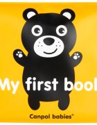 Canpol babies Soft Playbook kontrasztos fejlesztő könyv síppal 1 db