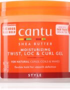 CANTU Shea Butter Moisturizing Twist Loc & Curl Gel hajformázó krém az alakért és formáért 370 g