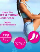 Carefree Cotton Flexiform tisztasági betétek parfümmentes 56 db