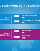 Carefree Cotton tisztasági betétek 56 db