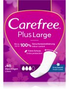 Carefree Plus Large Fresh Scent tisztasági betétek 48 db