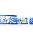 Castelbel Portus Cale Gold & Blue ajándékszett 3x70 g