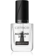 Catrice Allround 2-in-1 alap- és fedőlakkok 2 az 1-ben átlátszó 10.5 ml