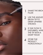 Catrice Feather Brow Filler vízálló szemöldökceruza árnyalat 010 Ash Brown 0.5 ml