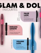 Catrice Glam & Doll Volume Mascara szempillaspirál a maximális dús hatásért vízálló árnyalat Black 10 ml
