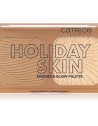 Catrice Holiday Skin élénkítő és bronzosító paletta 55 g