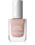 Catrice Sheer Beauties Strengthening Nail Polish körömerősítő lakk árnyalat 060 Nudie Beautie 10.5 ml