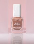 Catrice Sheer Beauties Strengthening Nail Polish körömerősítő lakk árnyalat 060 Nudie Beautie 10.5 ml
