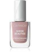 Catrice Sheer Beauties Strengthening Nail Polish körömerősítő lakk árnyalat 070 Dusty Romance 10.5 ml