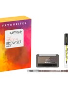 Catrice The Essential Brow szett a szemöldökre árnyalat Light