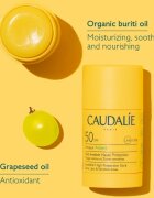 Caudalie Vinosun védő ápolás a káros napsugarakkal szemben az arcra és az érzékeny részekre SPF 50 15 g