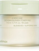 celimax Ji Woo Gae Cica BHA Blemish Toner Pad hámlasztó kendők az aknéra hajlamos érzékeny bőrre 60 db