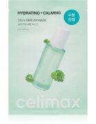 celimax The Real Cica intenzív hidrogélmaszk az arcbőr megnyugtatására 27 ml