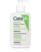 CeraVe Cleansers Hydrating Cream-to-Foam Cleanser tisztító habzó krém normál és száraz bőrre 236 ml