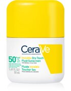 CeraVe Invisible Dry Touch Fluid SPF 50+ bőrvédő folyadék mattító hatással SPF 50+ 50 ml