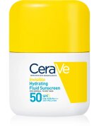 CeraVe Invisible Hydrating Fluid Sunscreen SPF 50 bőrvédő folyadék hidratáló hatással SPF 50 50 ml