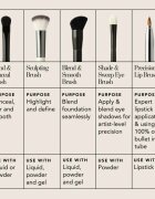 Chantecaille Blend and Smooth Brush közepes ecset a folyékony krémes és púder állagú termékekhez 1 ml