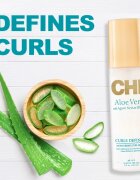 CHI Aloe Vera Moisturizing Curl Cream leöblítést nem igénylő spray a hullámos és göndör hajra 147 ml