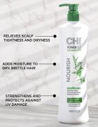 CHI Power Plus Nourish Conditioner tápláló kondícionáló a fej bőrsejtjeinek megújítására 946 ml