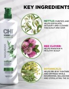 CHI Power Plus Nourish Conditioner tápláló kondícionáló a fej bőrsejtjeinek megújítására 946 ml