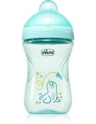Chicco Advanced Cup 12m+ gyakorlóbögre szívószállal Teal 1 db
