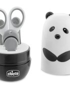 Chicco Baby manikűröző szett gyermekeknek 0m+ Panda