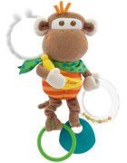 Chicco Baby Senses Monkey rágóka csörgővel 1 db