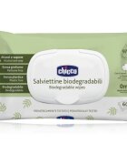 Chicco Biodegradable Baby Wipes finom nedves törlőkendők gyermekeknek 60 db
