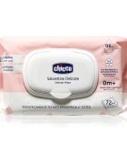 Chicco Delicate Wipes Chamomile nedves törlőkendők gyermekeknek kamillával 0m+ 72 db