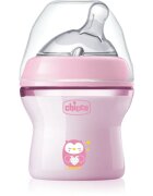 Chicco Natural Feeling Pink Girl cumisüveg 0 m+ 1 db