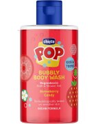Chicco Pop Bubbly Body Wash tusoló- és fürdőgél gyermekeknek Strawberry Candy 300 ml