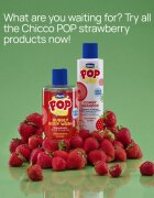 Chicco Pop Bubbly Body Wash tusoló- és fürdőgél gyermekeknek Strawberry Candy 300 ml