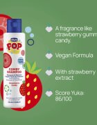 Chicco Pop Comby Shampoo & Conditioner sampon és kondicionáló Strawberry 250 ml