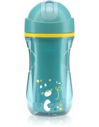 Chicco Sport Cup 14m+ bögre szívószállal Teal 266 ml