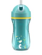 Chicco Sport Cup 14m+ bögre szívószállal Teal 266 ml