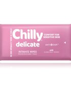 Chilly Delicate Intimate Wipes papírtörlők az intim higiéniához 12 db