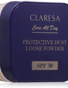 Claresa Care All Day Protective Dust Loose Powder fixáló porpúder SPF 30 árnyalat Universal 5 g