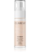 Claresa Keep It Nude hidratáló alapozó egységesíti a bőrszín tónusait árnyalat 101 Light 33 g