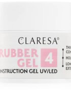 Claresa Rubber Gel Construction Gel UV/LED körömhosszabító gél lakk árnyalat 04 45 g