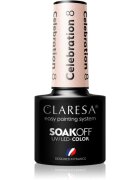 Claresa SoakOff UV/LED Color Celebration géles körömlakk árnyalat 8 5 g