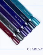 Claresa SoakOff UV/LED Color Galaxy géles körömlakk árnyalat Red 5 g