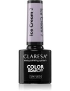 Claresa SoakOff UV/LED Color Ice Cream géles körömlakk árnyalat 2 5 g
