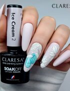 Claresa SoakOff UV/LED Color Ice Cream géles körömlakk árnyalat 2 5 g