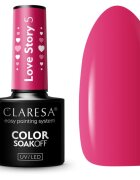 Claresa SoakOff UV/LED Color Love Story géles körömlakk árnyalat 5 5 g