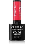 Claresa SoakOff UV/LED Color Neon géles körömlakk árnyalat NEON 14 5 g