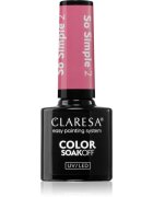 Claresa SoakOff UV/LED Color So Simple géles körömlakk árnyalat 2 5 g